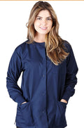 Lightweight Scrub Jacket-Rectangle Logo- Front only