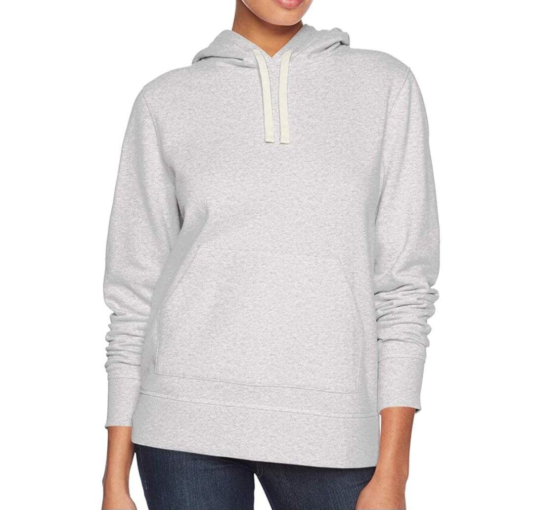 Hooded Sweatshirt-Pull over-Rectangle Logo- Front & Back