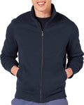 Sweatshirt- Zip up- Round Logo- Front & Back