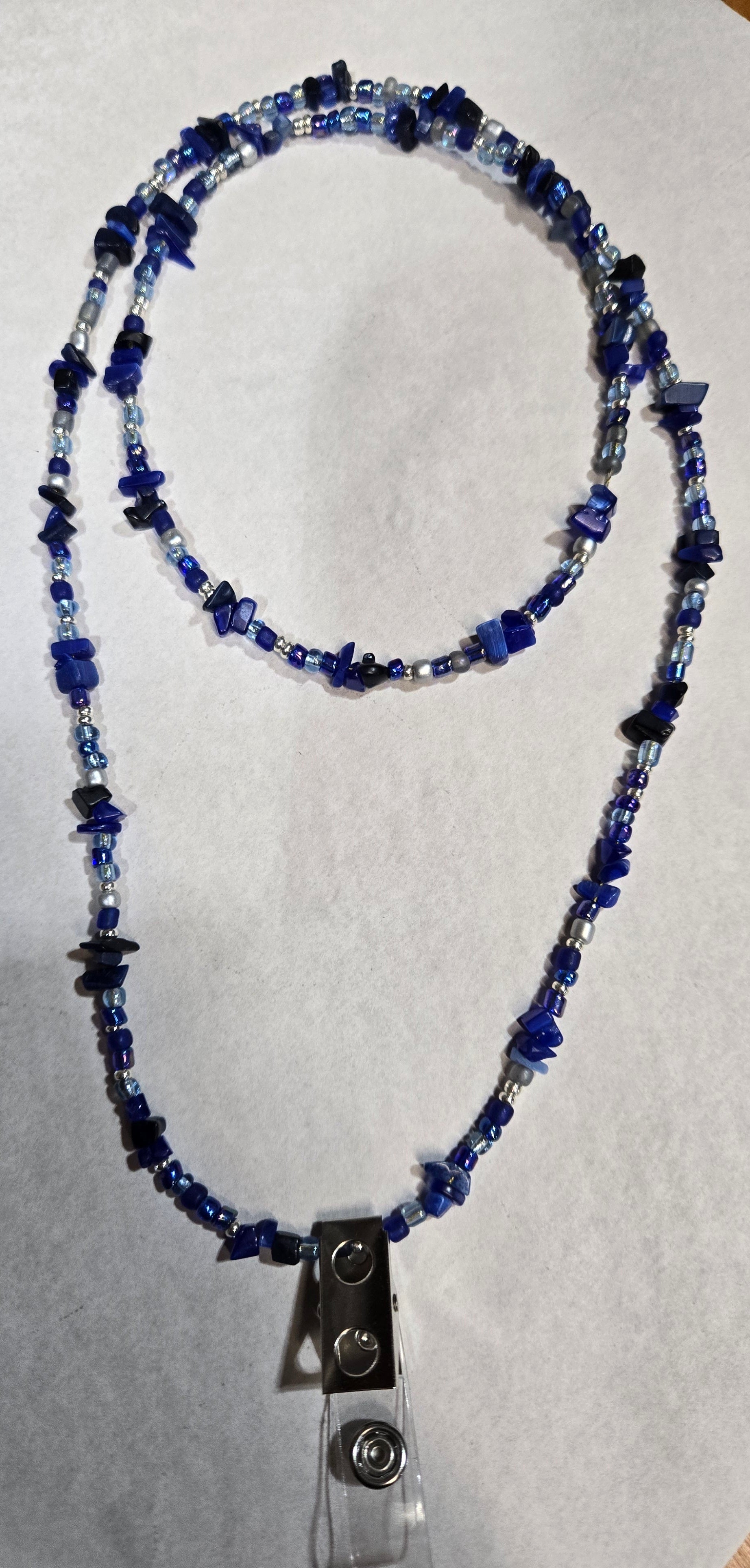 Beaded Lanyard for ID